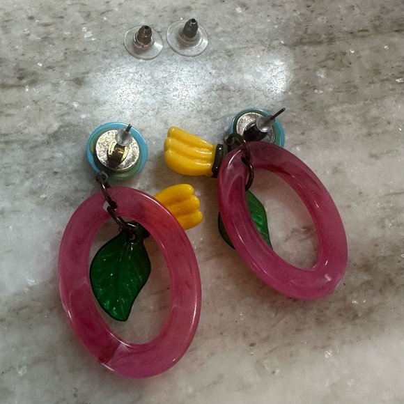 Vintage Banana earrings. - Picture 4 of 10